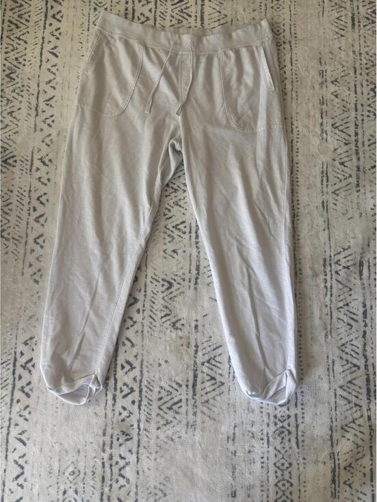 Sonoma Goods For Life Pants - Sonoma Goods For Life Cream Cotton Blend Jogger Pants Size XL